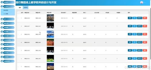 基于android流行舞蹈线上教学软件的设计与开发 源码 定制 开发